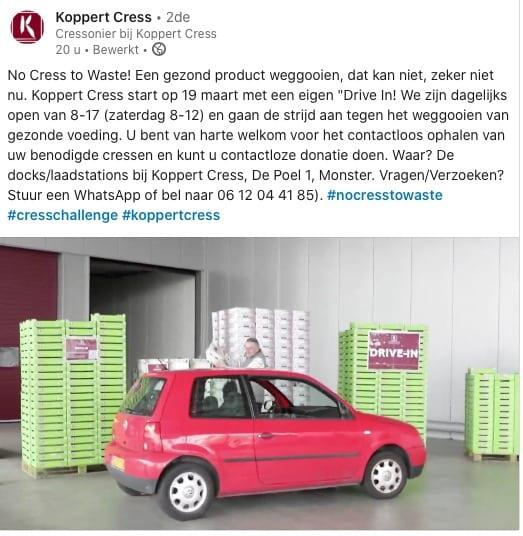 Koppert Cress Start Drive In