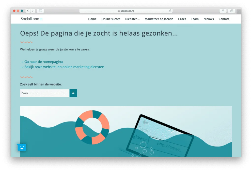 404 Pagina Sociallane 1